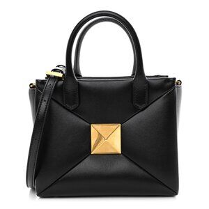 Valentino Garavani Nappa Small One Stud Handbag Black